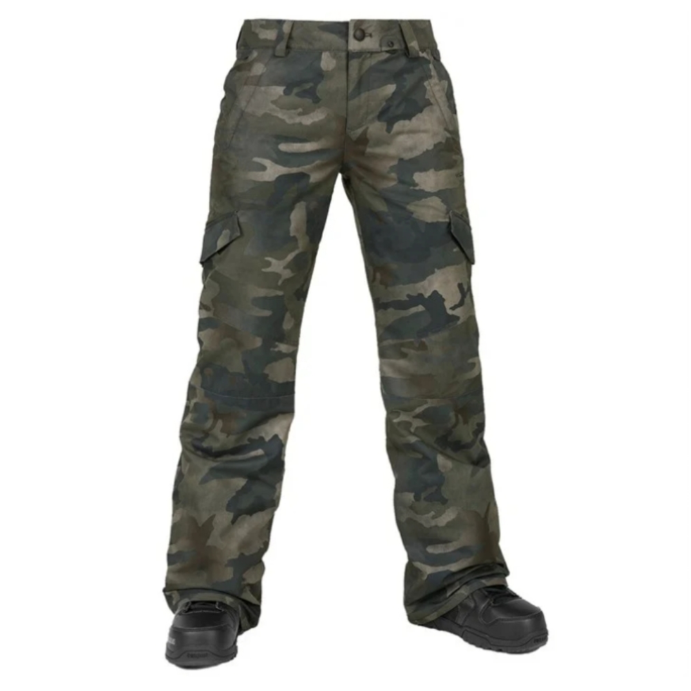 Women's Volcom Snowboard Pants Camo